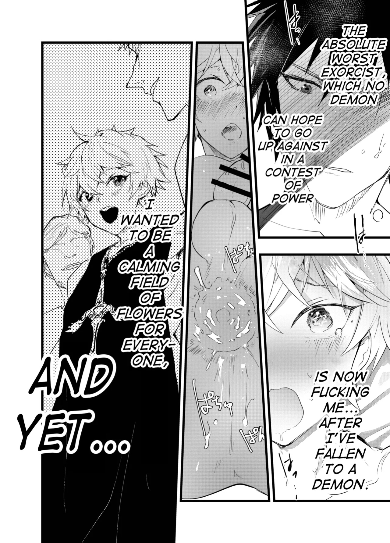[AOQLO (orukoa)] Minarai Futsumashi no Mesu Ochi Exorcism [mysterymeat3]