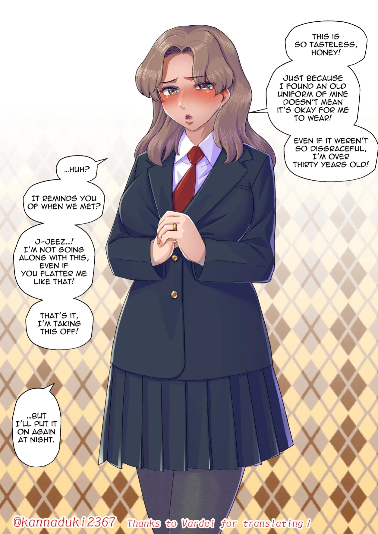 [Jugatsu Usagi] This is so tasteless, honey!