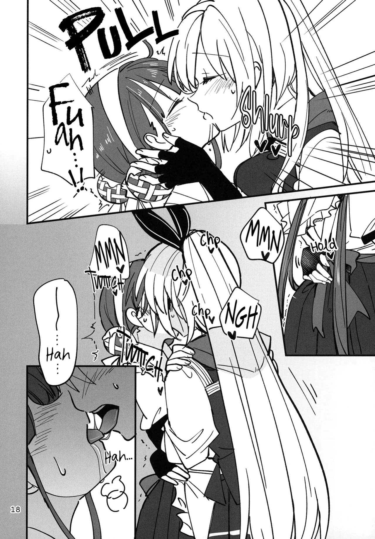 [Gyokusaijima (Sanpatisiki)] Shinobanu Ninja wa Kuishinbou | The Not-So Stealthy Ninja is a Glutton (Heaven Burns Red) [ROSMONTISISLOVE]