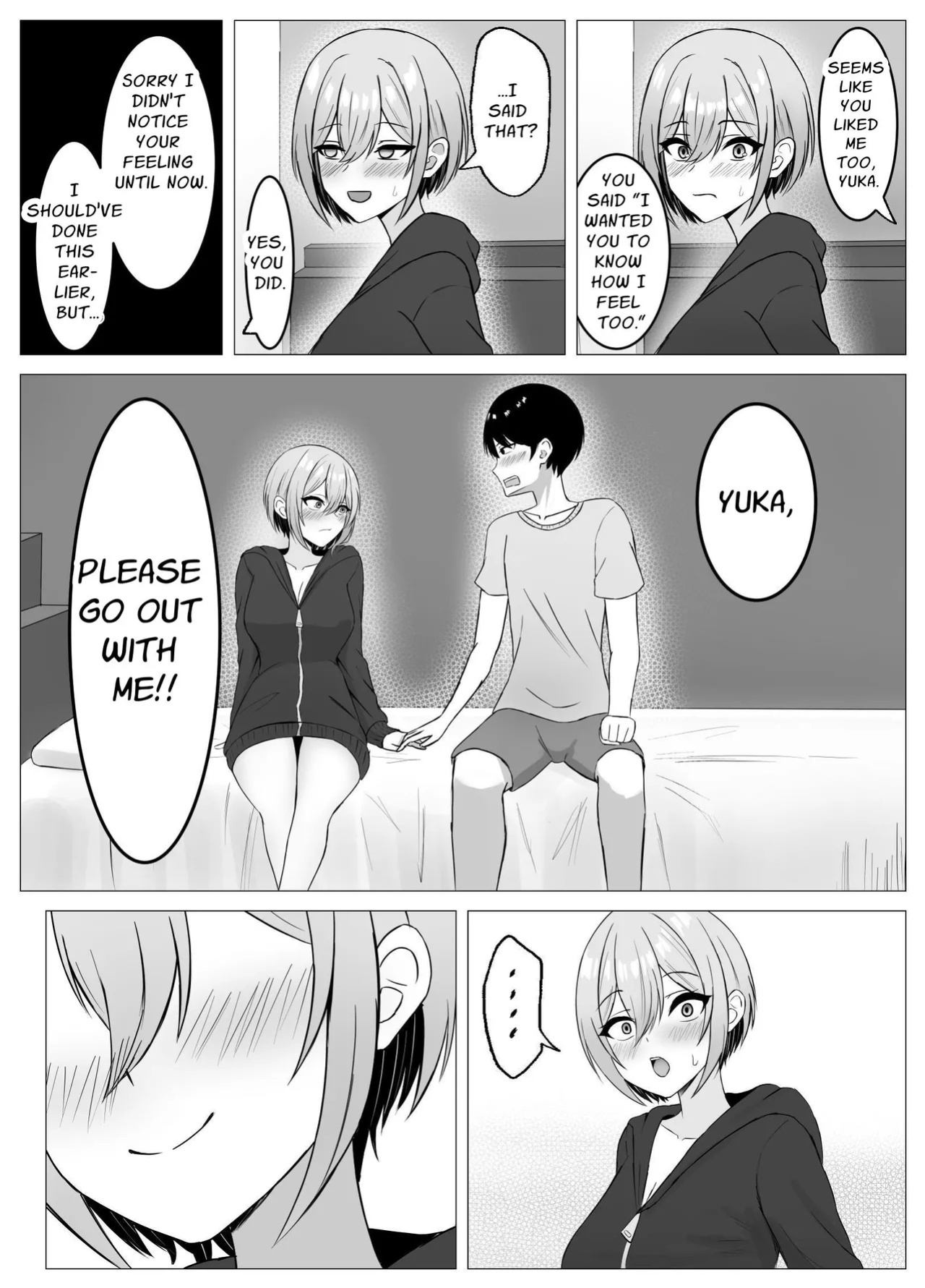 [Satsuki no Usa Koya (Satsuki Usa)] Saikai shita Osananajimi to Issen o Koecchau Hanashi | I Reunited With My Longtime Friend and Crossed the Line [maple]