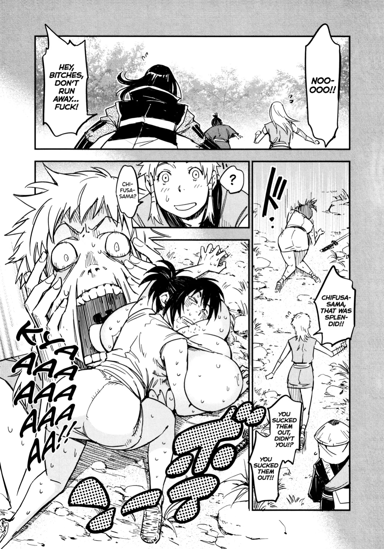 [Yamada Hideki] Manyuu Hikenchou Ch.13-18 (Vol.3 Ch.1-6) [biribiri]