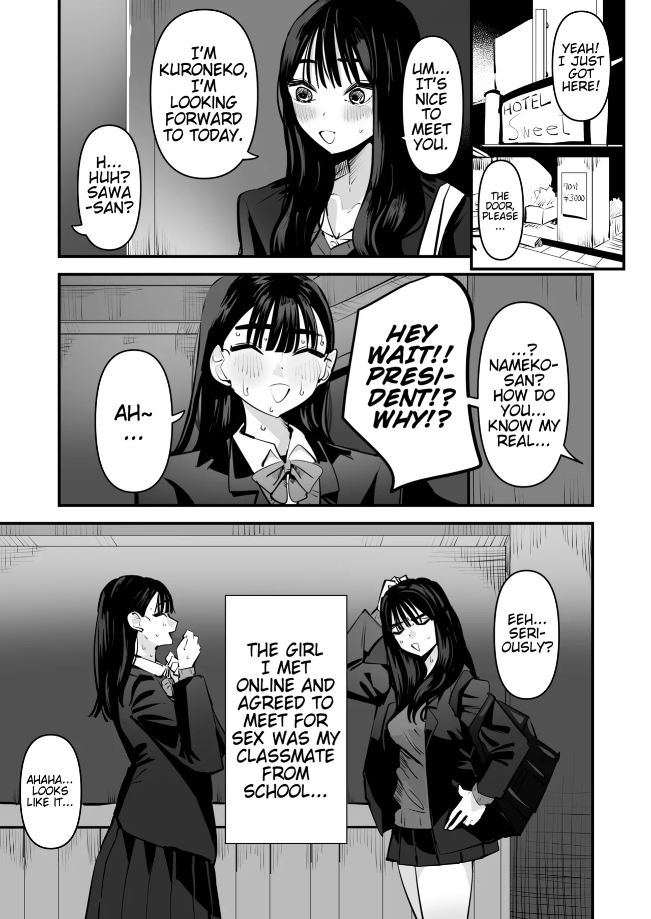 [Aweida] Iincho no Kuse ni Yuri Sex Chou Umakute Maji Mukatsuku | She's Crazy Good at Yuri Sex Despite Being the Student President and it Seriously Pisses Me Off [Pangean]
