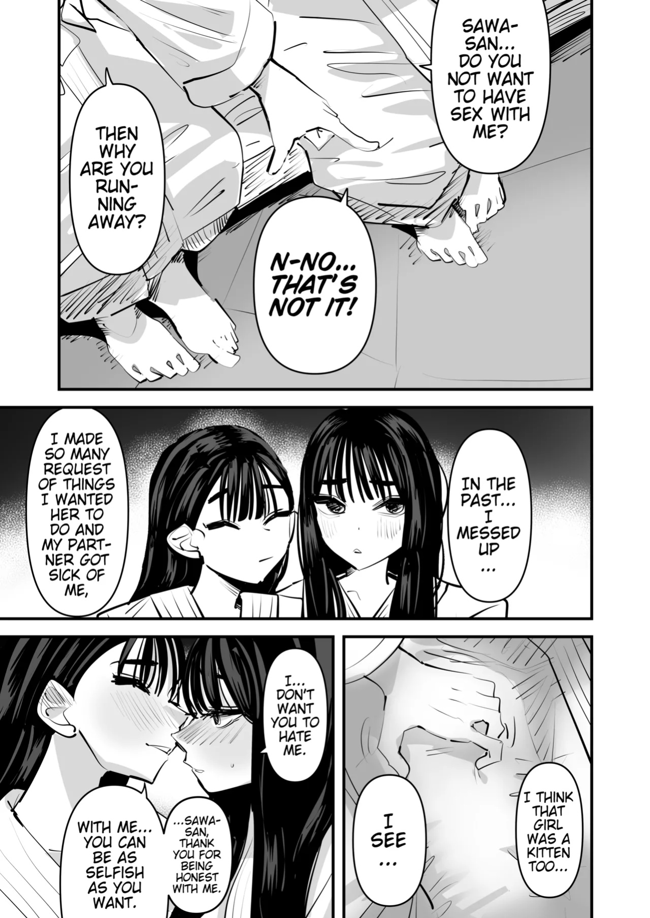 [Aweida] Iincho no Kuse ni Yuri Sex Chou Umakute Maji Mukatsuku | She's Crazy Good at Yuri Sex Despite Being the Student President and it Seriously Pisses Me Off [Pangean]