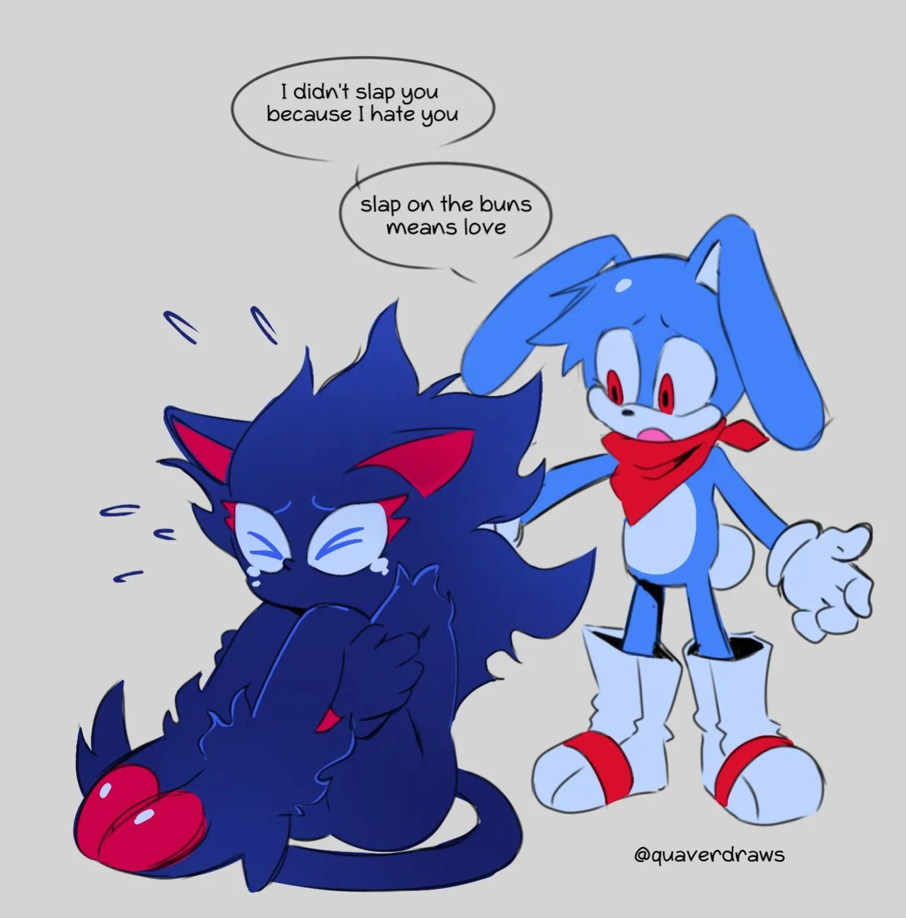 [Quaverdraws | QuaverNSFW] Rush to the Dreamland (Prototype Sonic AU)