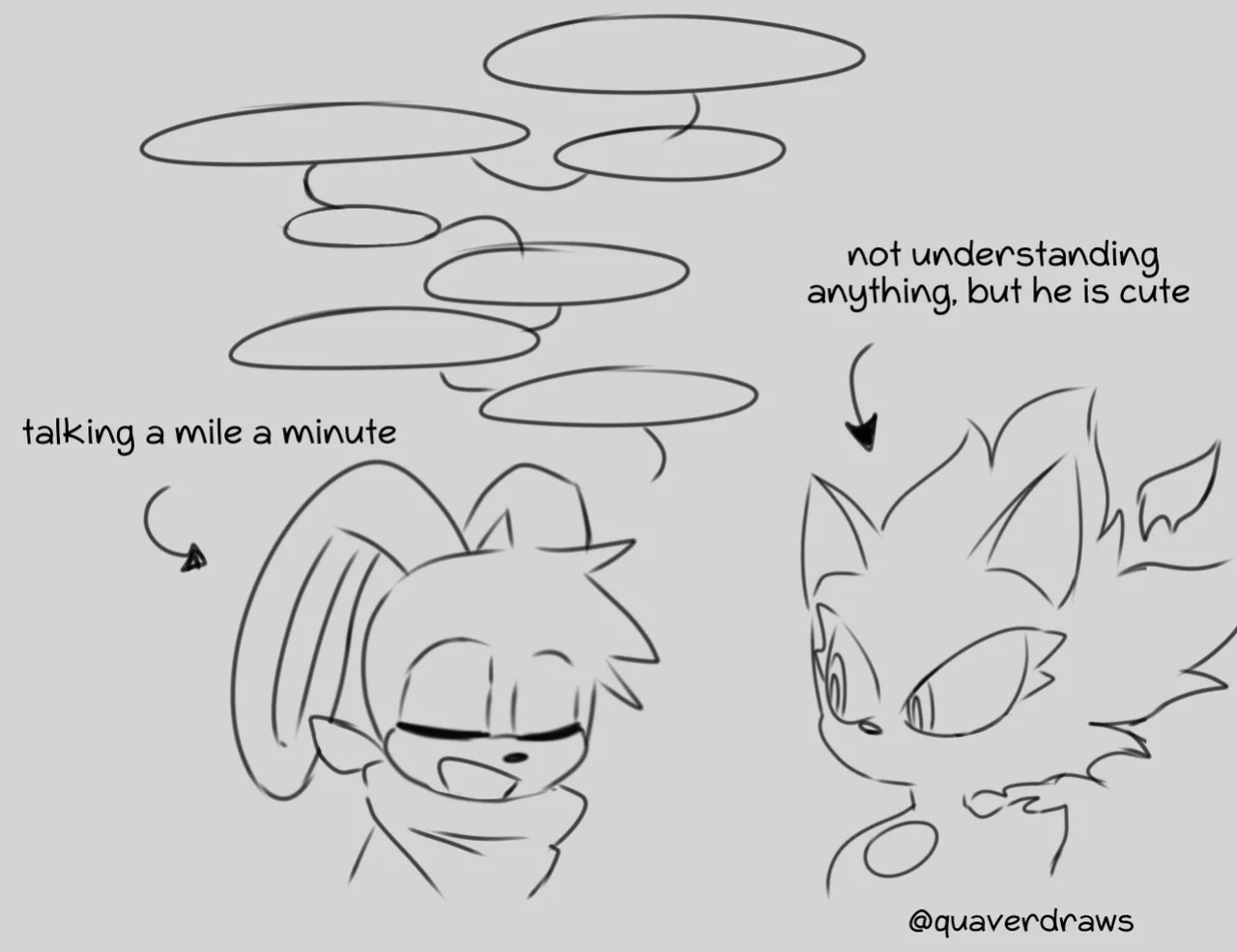 [Quaverdraws | QuaverNSFW] Rush to the Dreamland (Prototype Sonic AU)