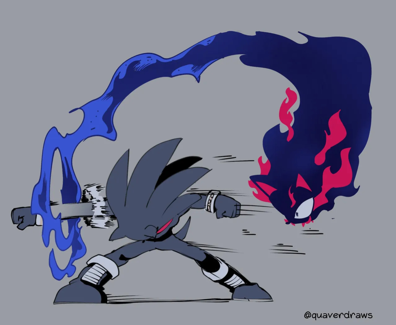 [Quaverdraws | QuaverNSFW] Rush to the Dreamland (Prototype Sonic AU)