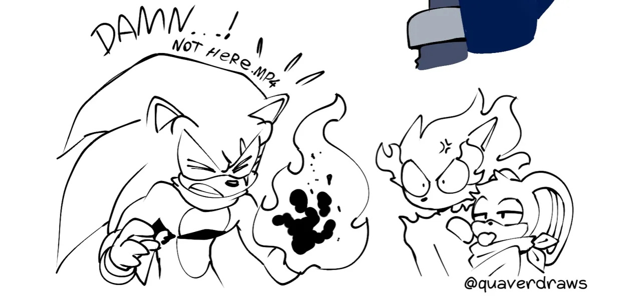 [Quaverdraws | QuaverNSFW] Rush to the Dreamland (Prototype Sonic AU)