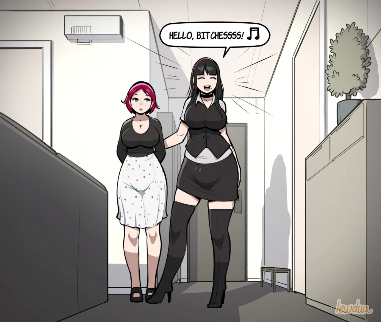 [Lewdua] Announcing the Good News to Friends and Family (Hairy)