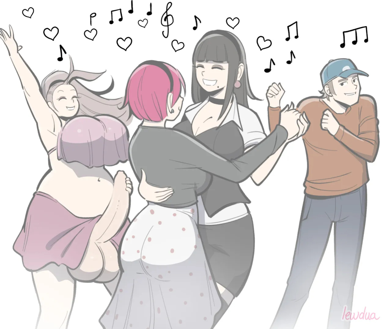 [Lewdua] Announcing the Good News to Friends and Family (Hairy)