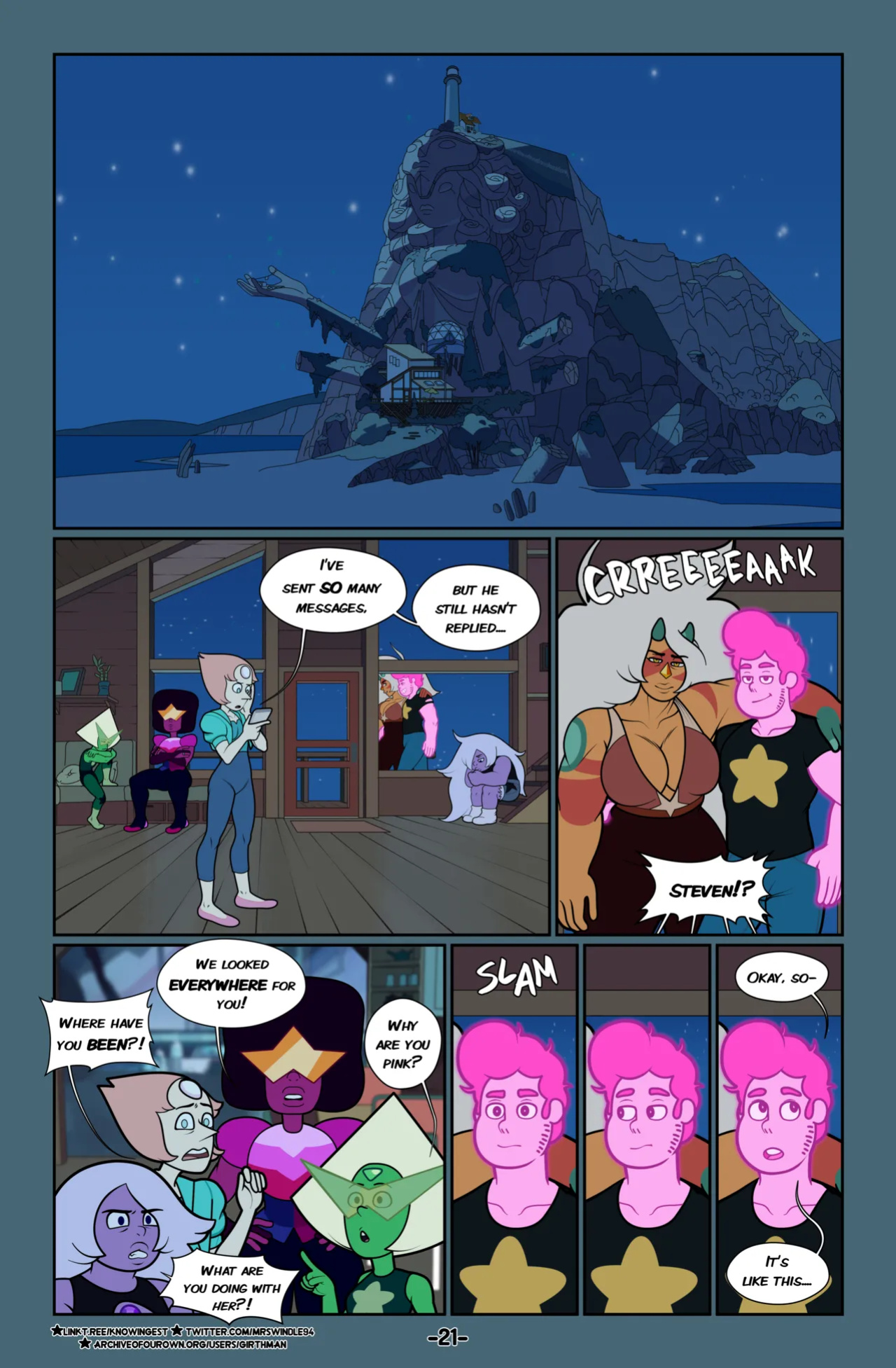 [Unknowingest] [MrSwindle94] Steven Universe Fervor Chapter 1+2 [Hi-res]