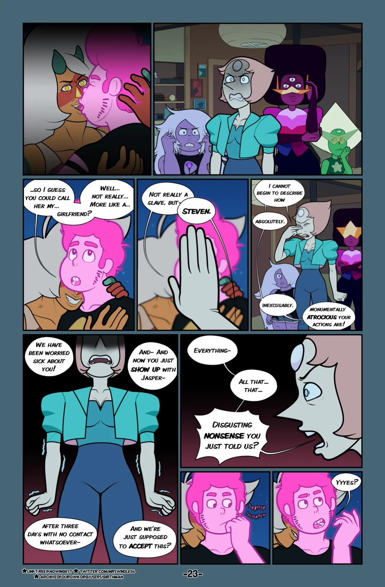 [Unknowingest] [MrSwindle94] Steven Universe Fervor Chapter 1+2 [Hi-res]