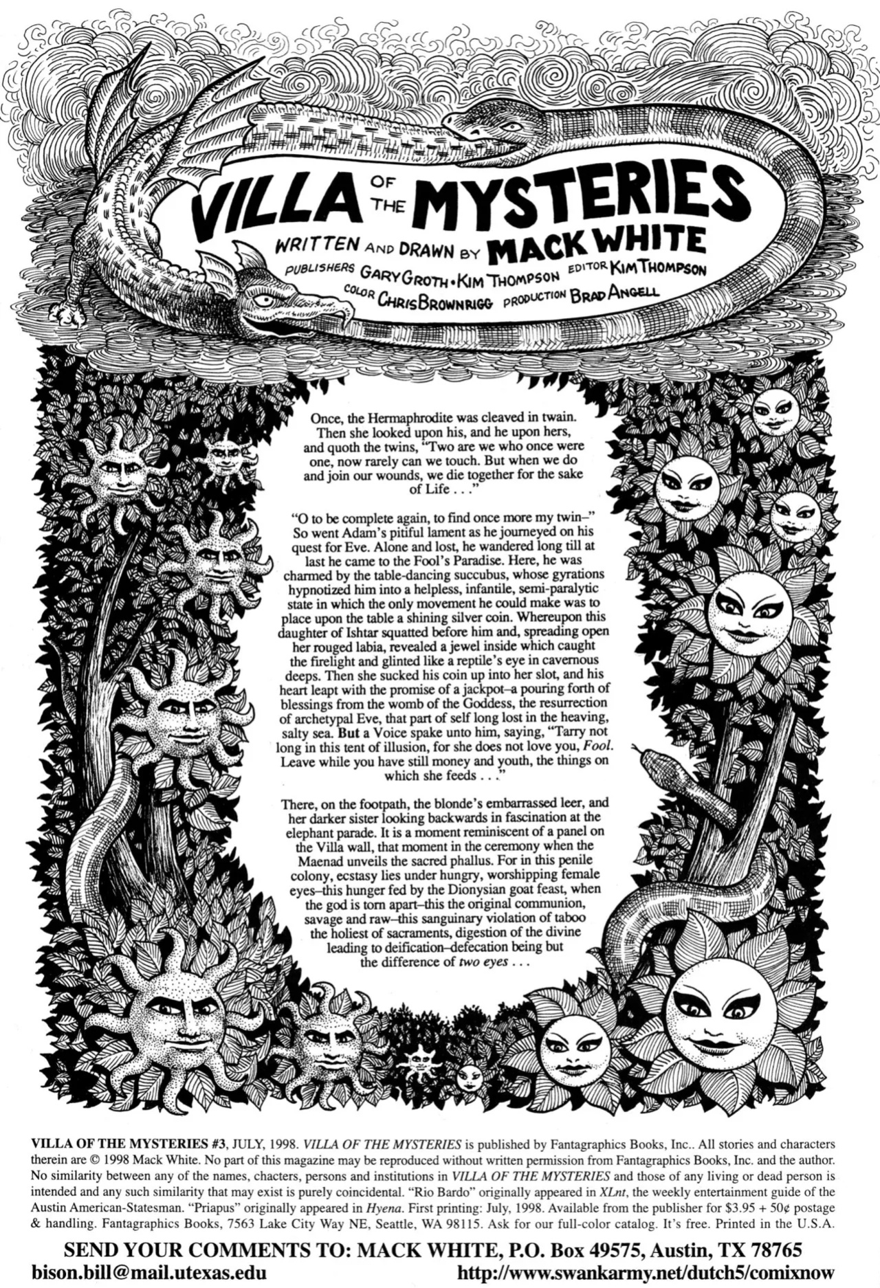 [Mack White] Villa of the Mysteries #3