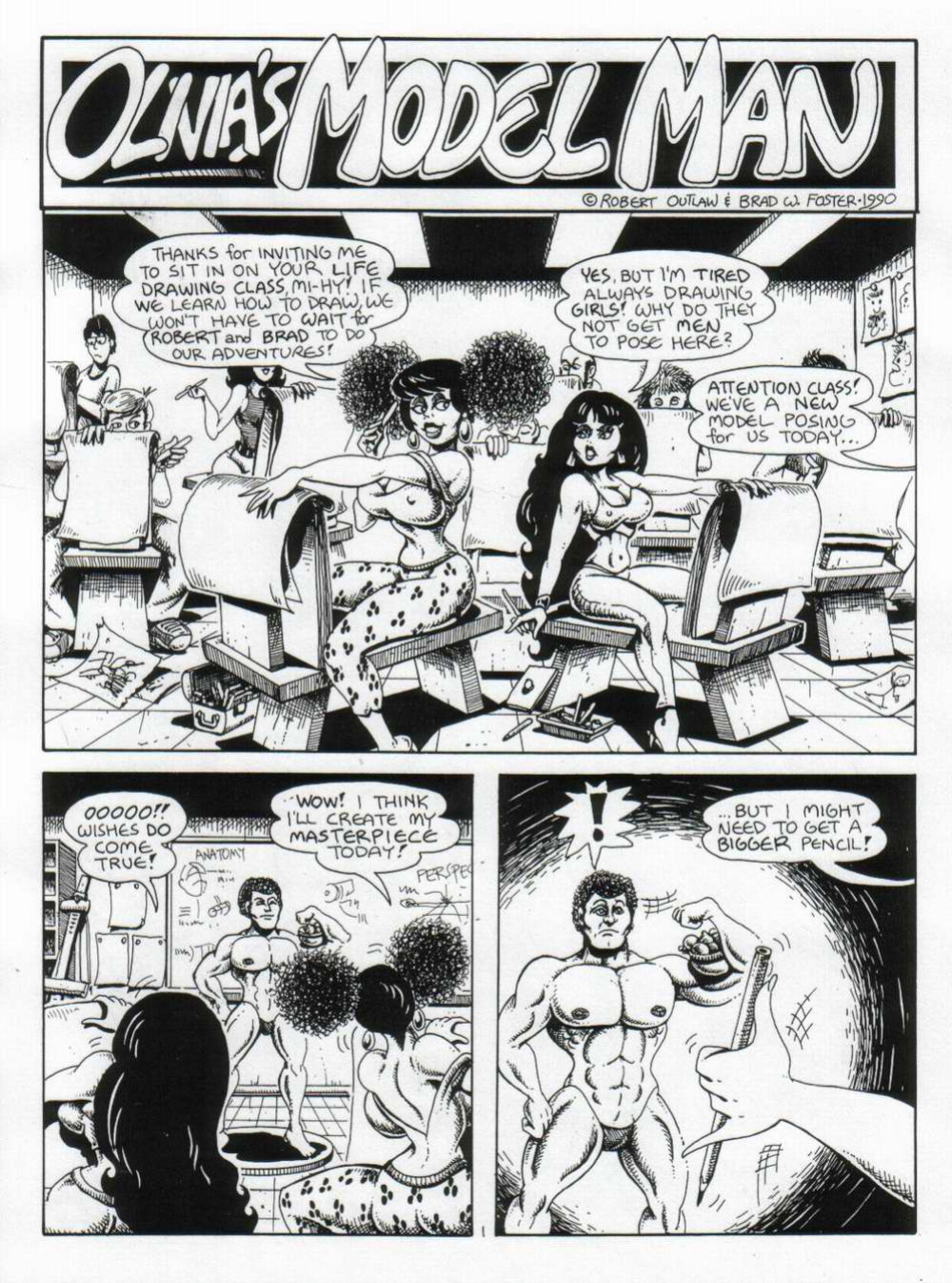 [Brad W. Foster, Robert Outlaw] The Adventures of Olivia #2