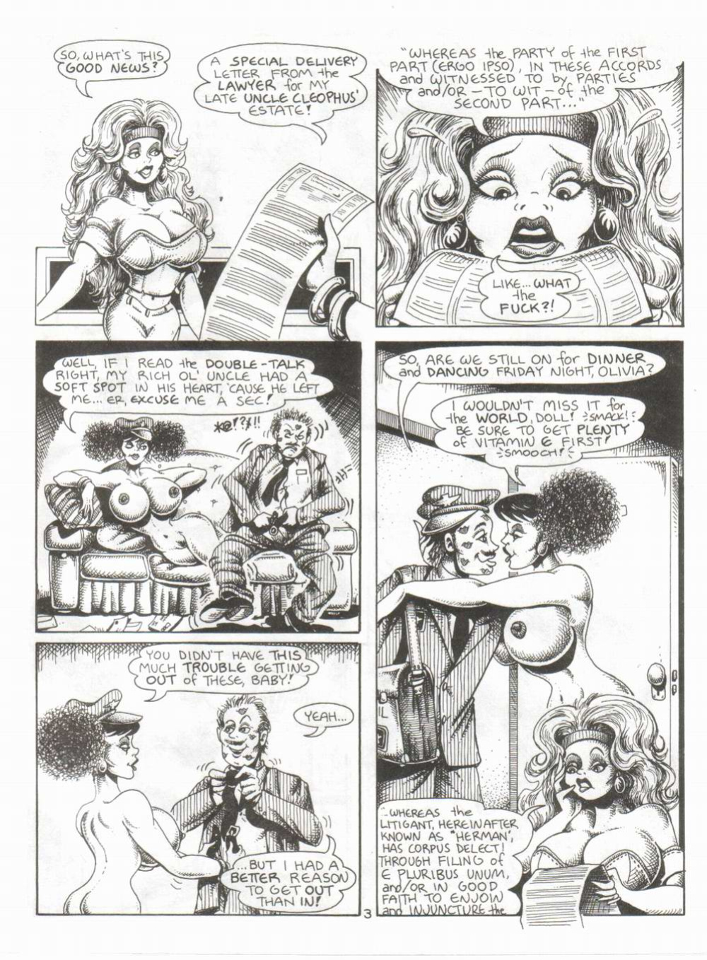 [Brad W. Foster, Robert Outlaw] The Adventures of Olivia #3