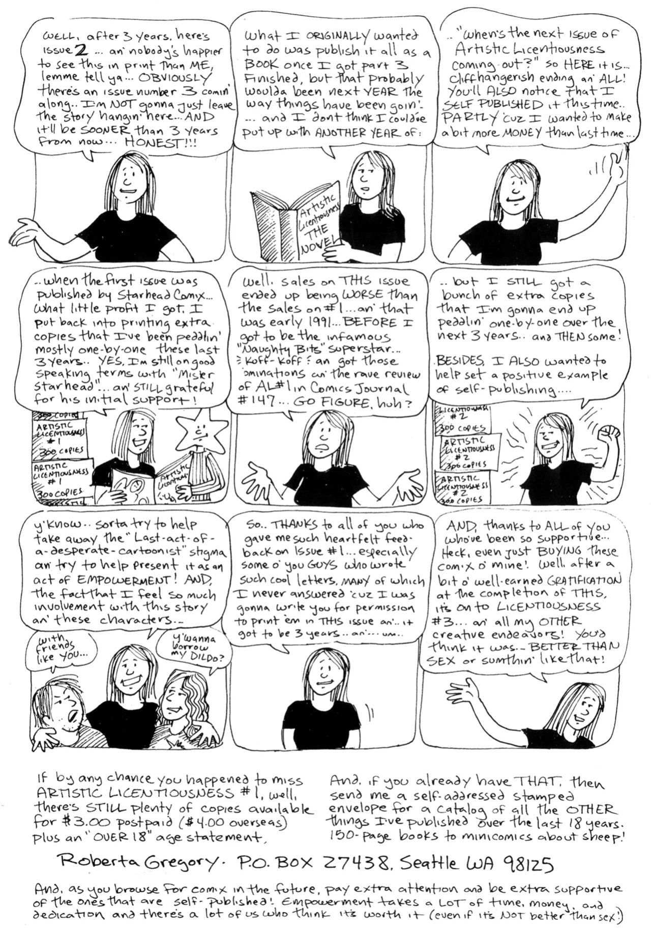 [Roberta Gregory] Artistic Licentiousness #2