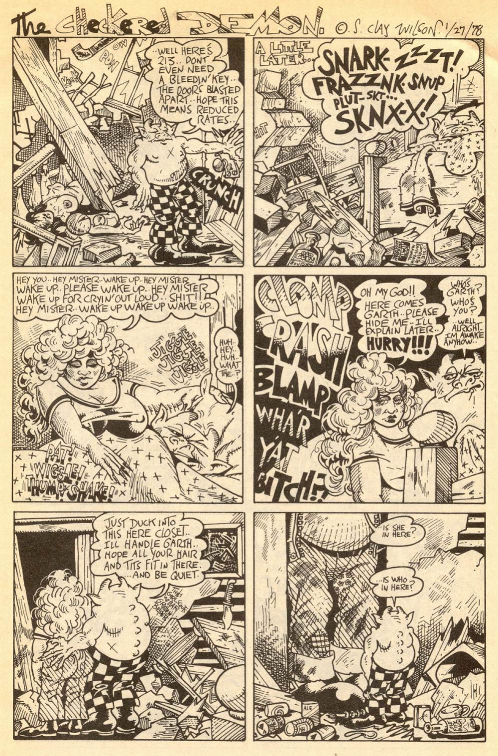 [S. Clay Wilson] The Checkered Demon #2