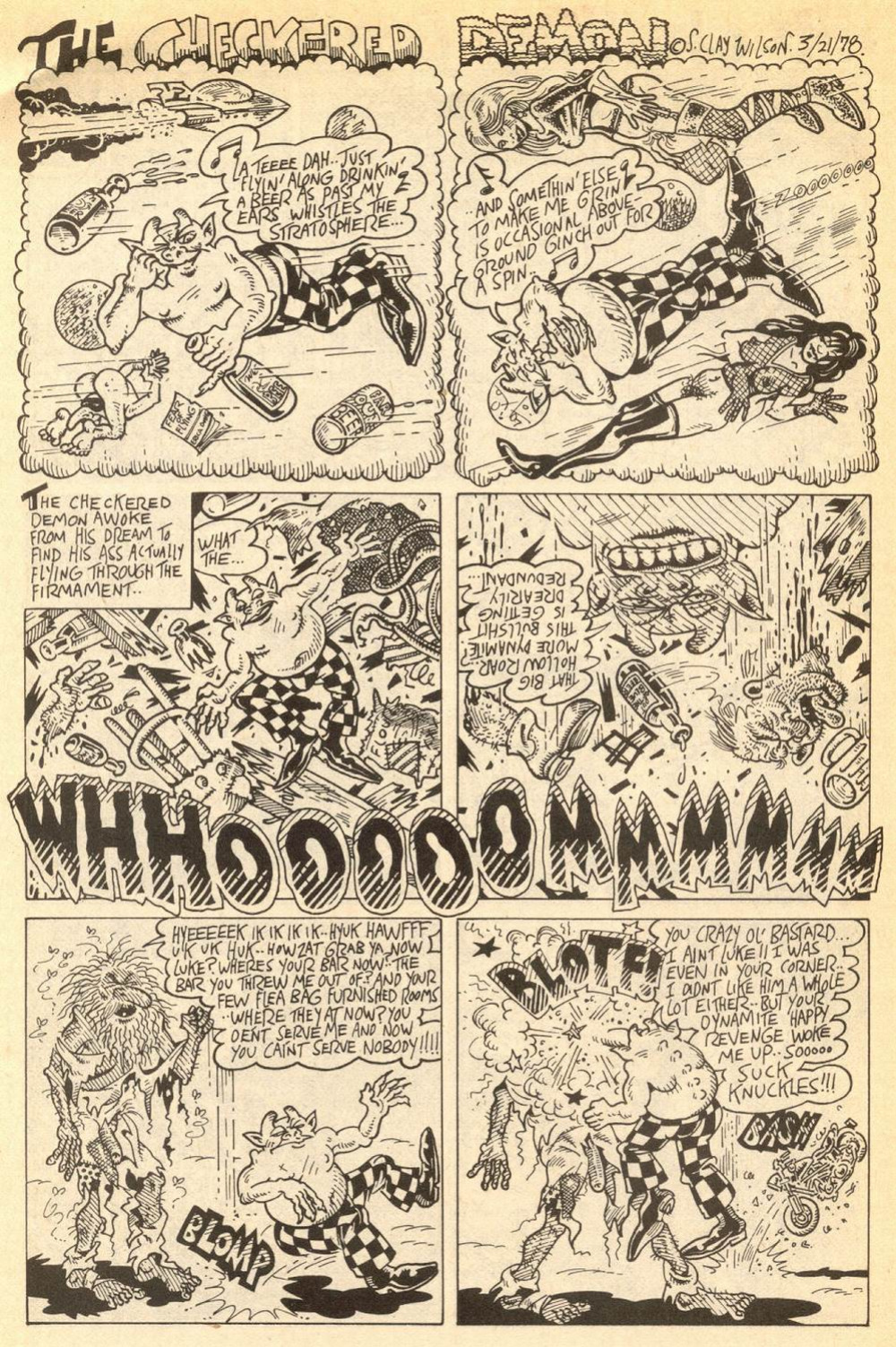 [S. Clay Wilson] The Checkered Demon #2