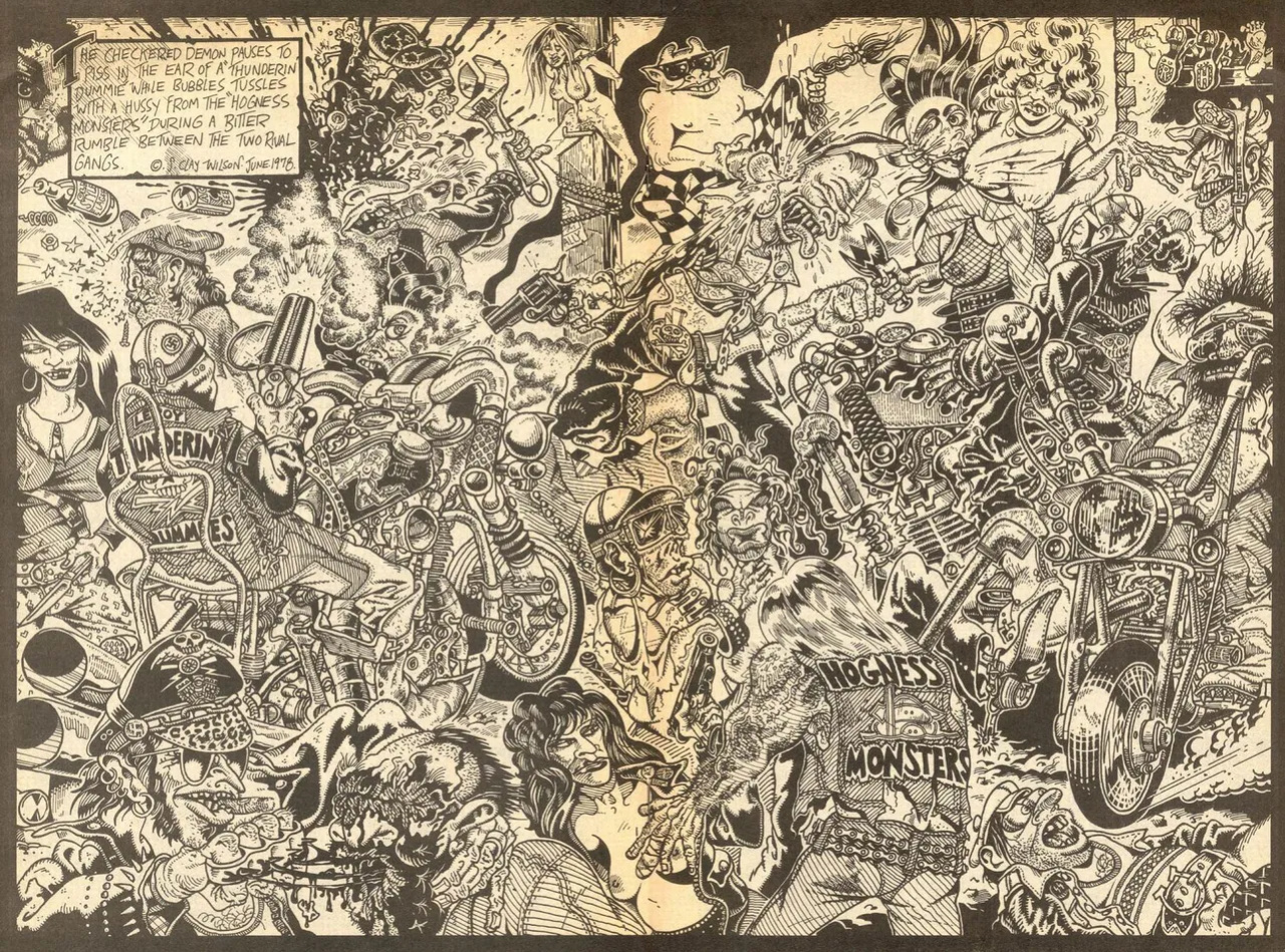 [S. Clay Wilson] The Checkered Demon #2