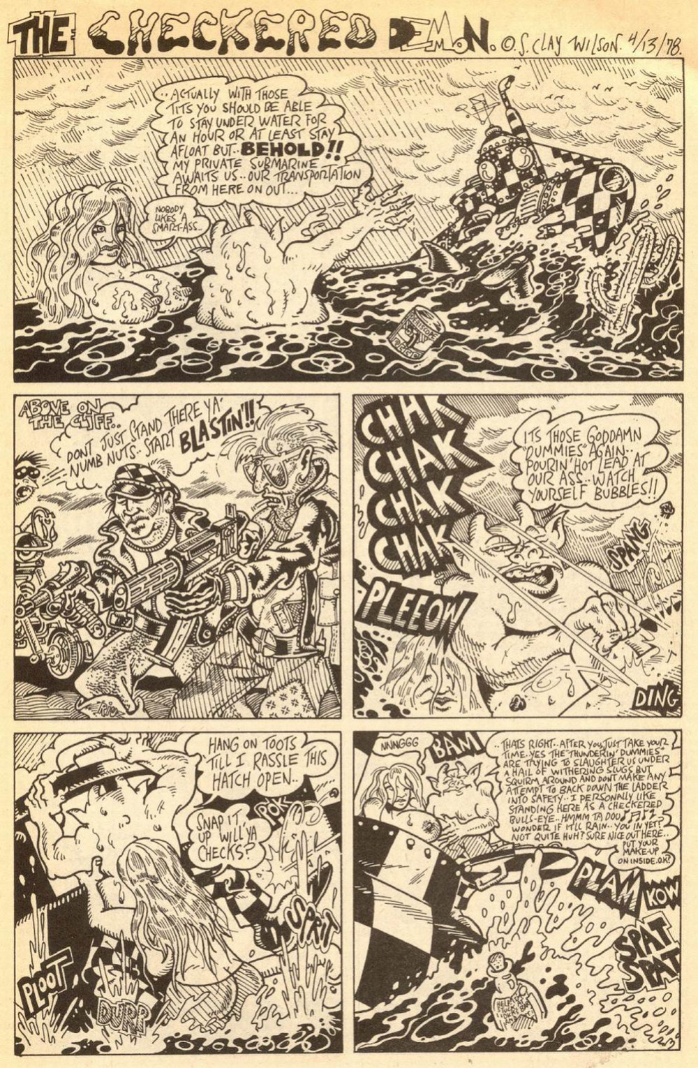 [S. Clay Wilson] The Checkered Demon #2