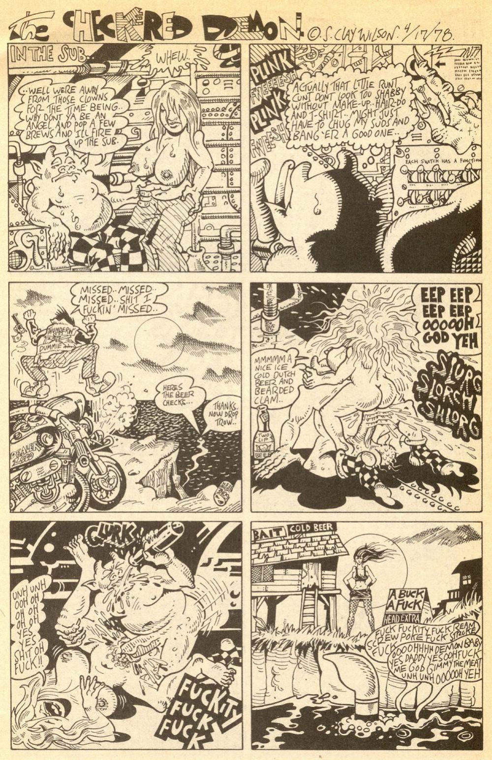 [S. Clay Wilson] The Checkered Demon #2