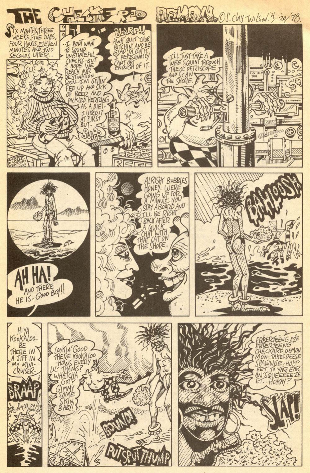 [S. Clay Wilson] The Checkered Demon #2