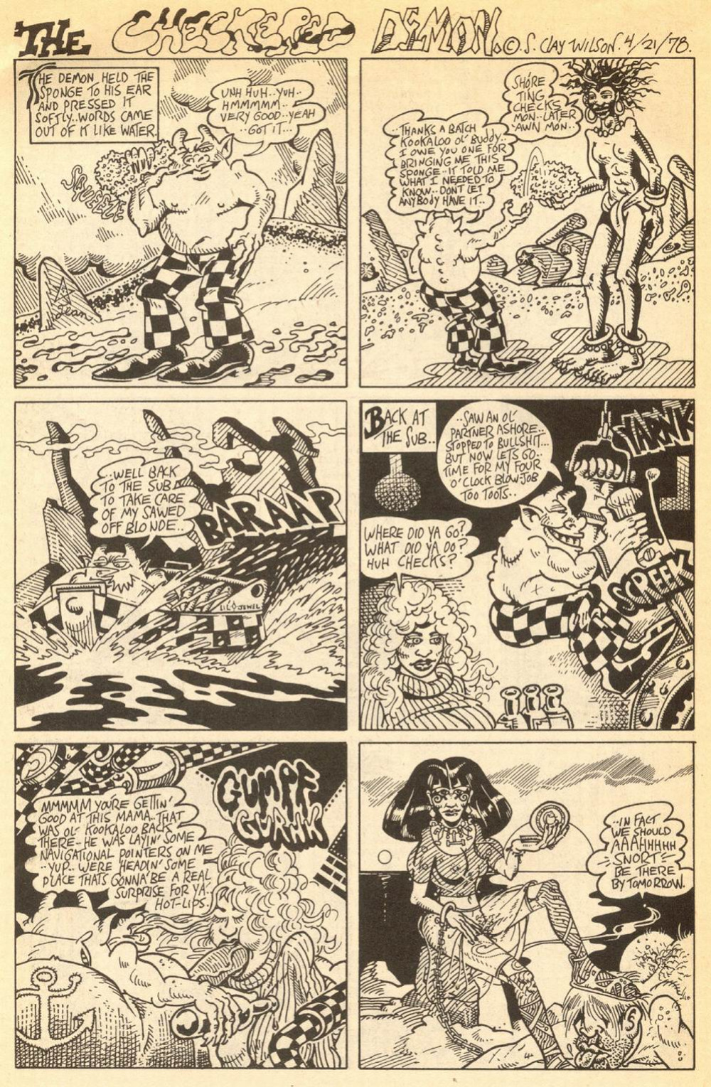 [S. Clay Wilson] The Checkered Demon #2