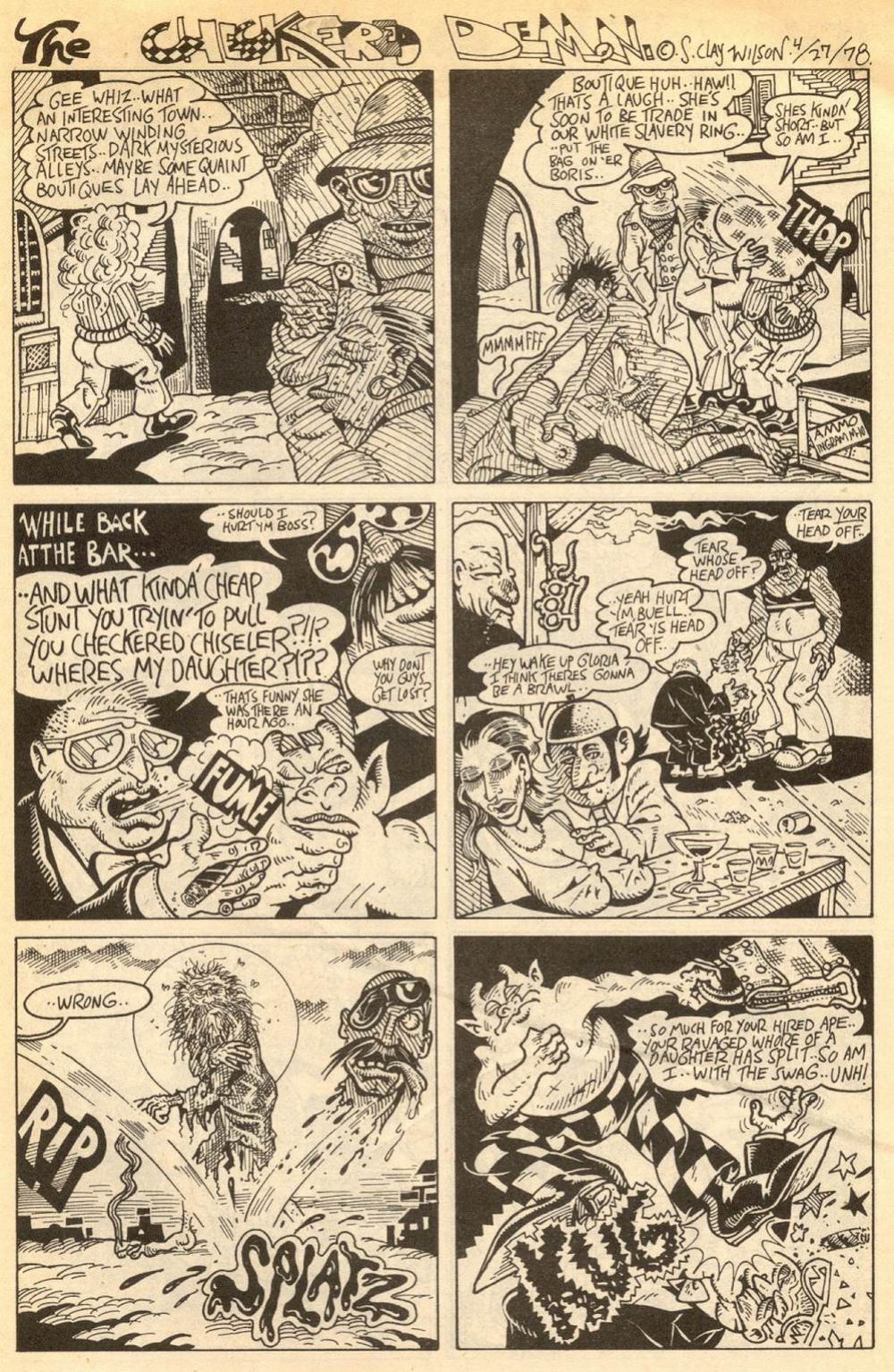 [S. Clay Wilson] The Checkered Demon #2