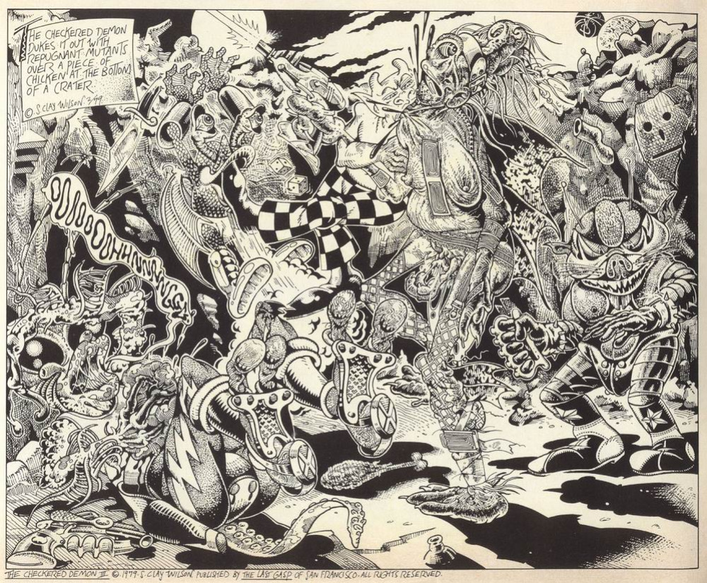 [S. Clay Wilson] The Checkered Demon #3