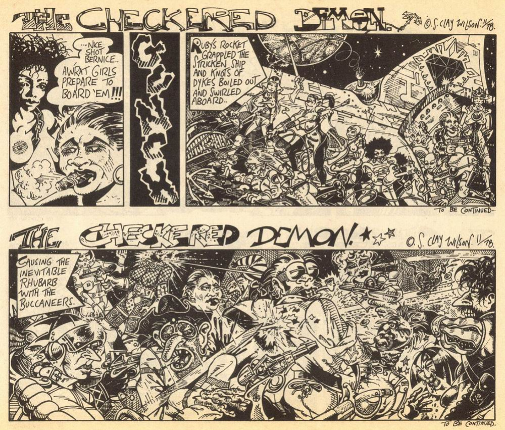 [S. Clay Wilson] The Checkered Demon #3