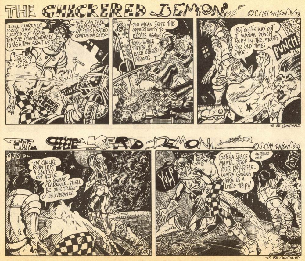 [S. Clay Wilson] The Checkered Demon #3