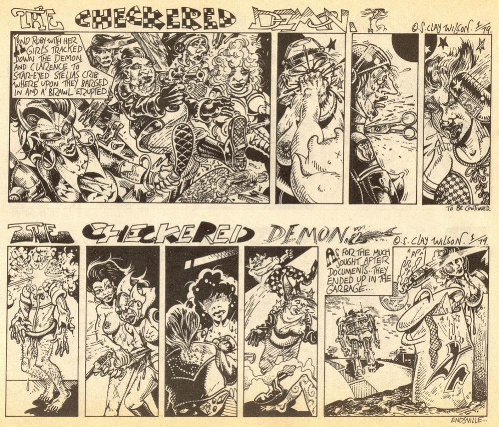 [S. Clay Wilson] The Checkered Demon #3