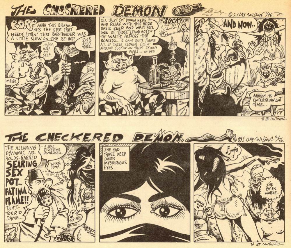 [S. Clay Wilson] The Checkered Demon #1