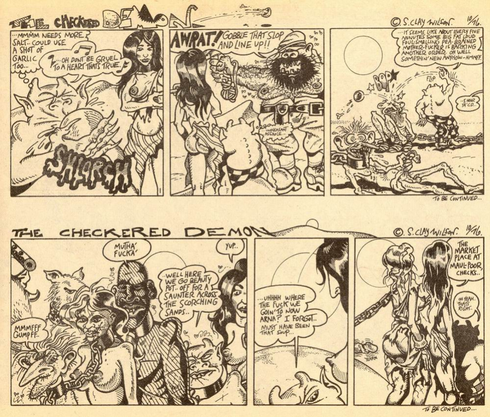 [S. Clay Wilson] The Checkered Demon #1