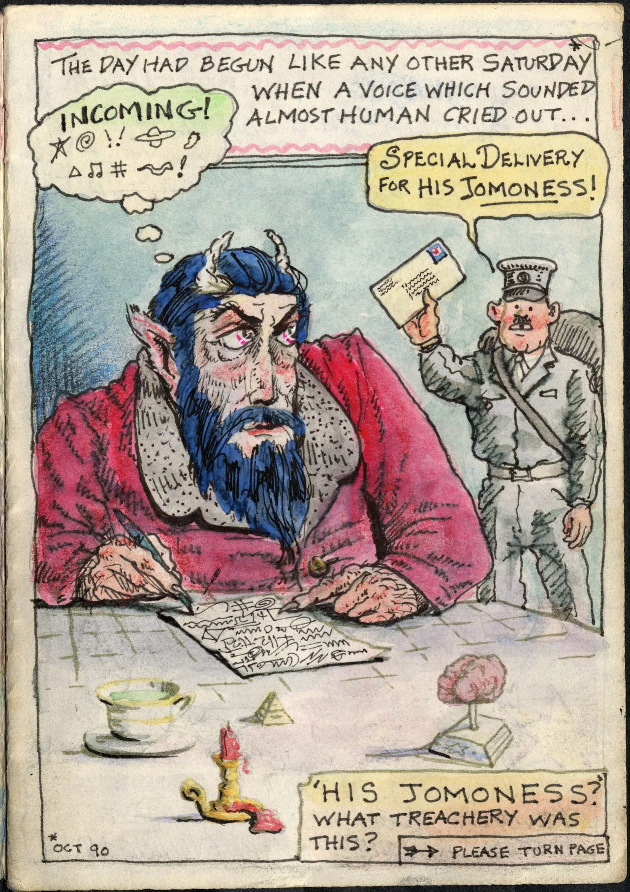 [S. Clay Wilson, David Moore] Ex Libris Pubis