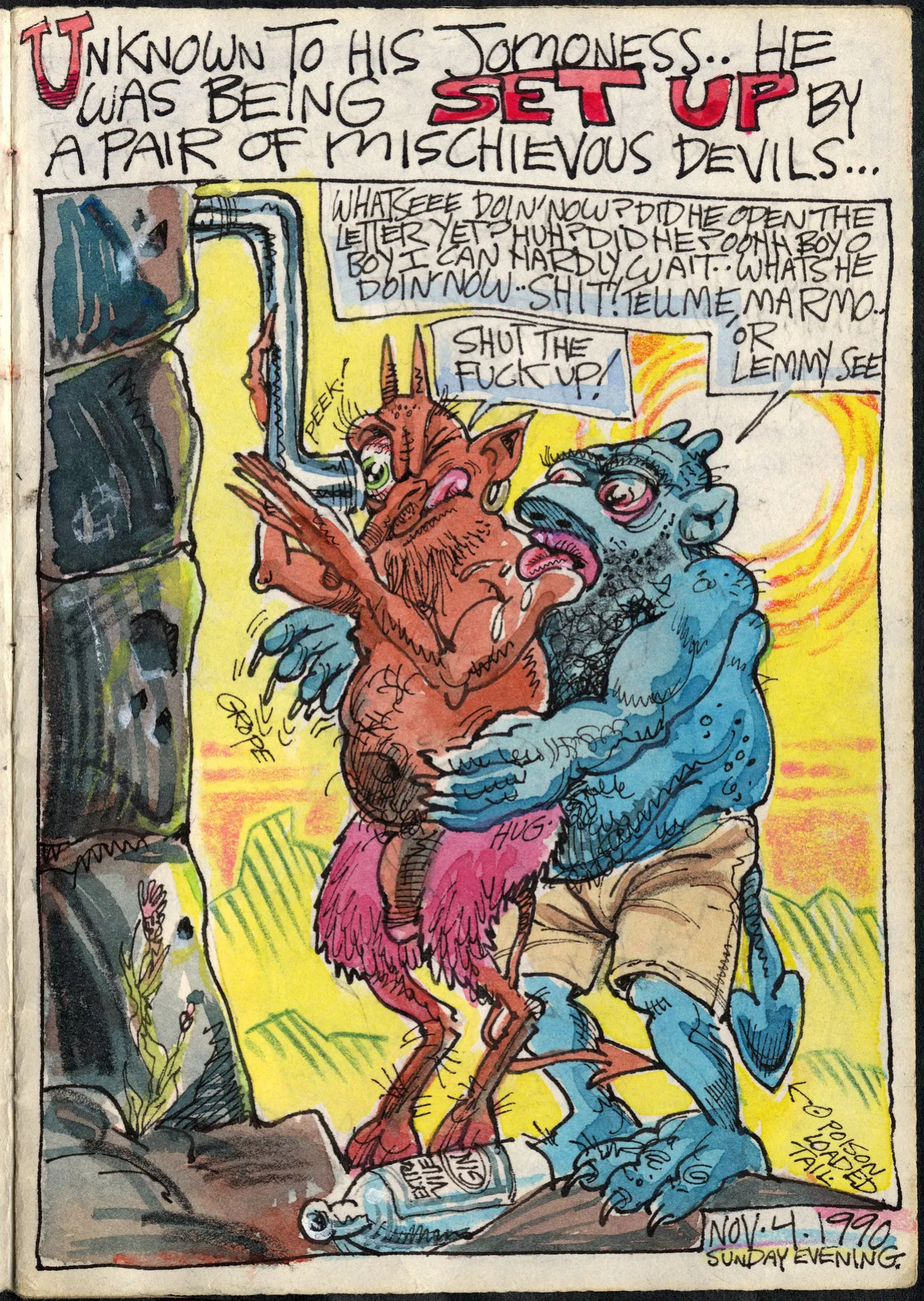 [S. Clay Wilson, David Moore] Ex Libris Pubis