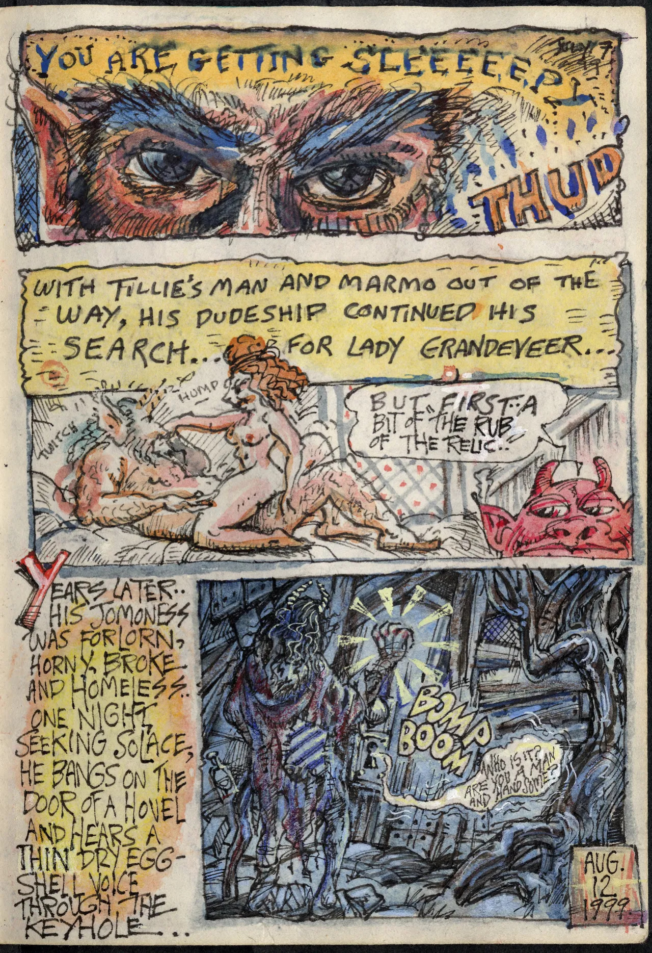 [S. Clay Wilson, David Moore] Ex Libris Pubis