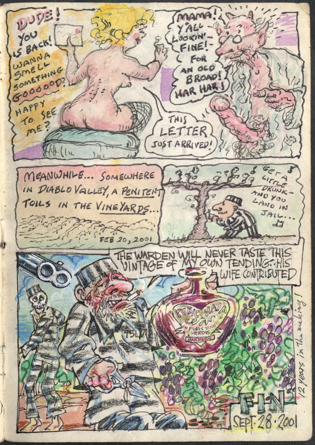 [S. Clay Wilson, David Moore] Ex Libris Pubis