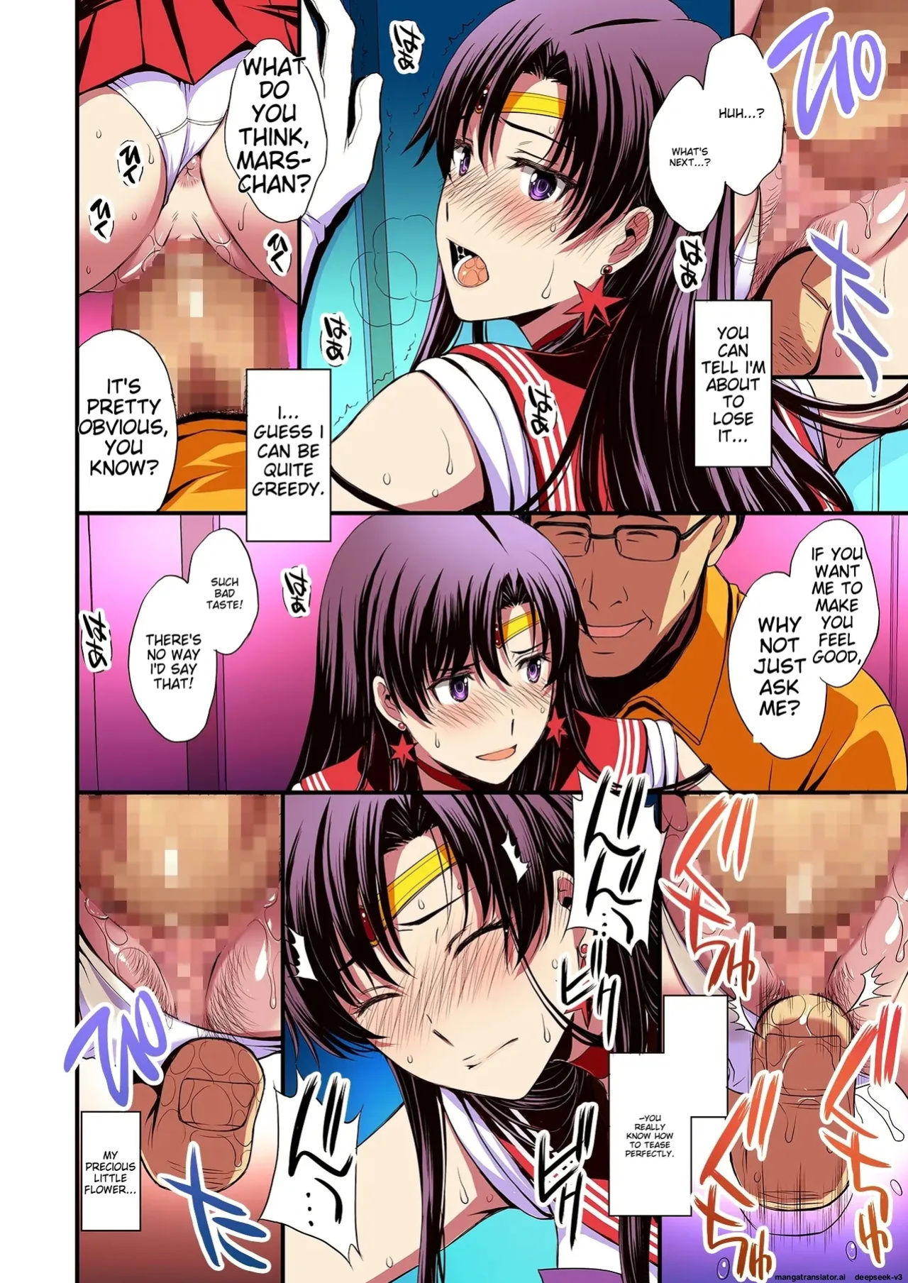 [Secret Society M (Kitahara Aki)] Mars to Haramase Koubi Full Color Soushuuhen | Mars' Impregnation (Bishoujo Senshi Sailor Moon)