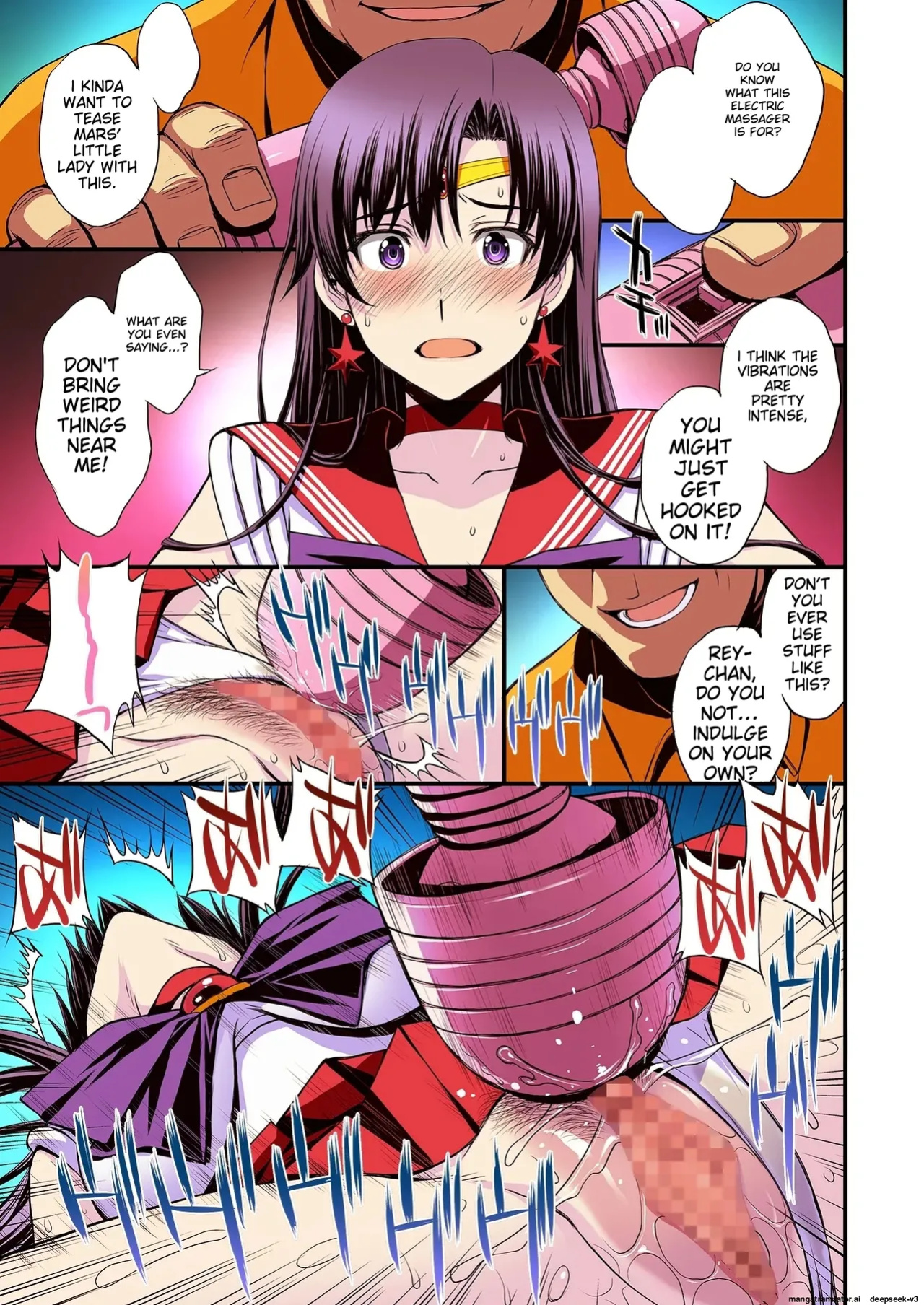 [Secret Society M (Kitahara Aki)] Mars to Haramase Koubi Full Color Soushuuhen | Mars' Impregnation (Bishoujo Senshi Sailor Moon)