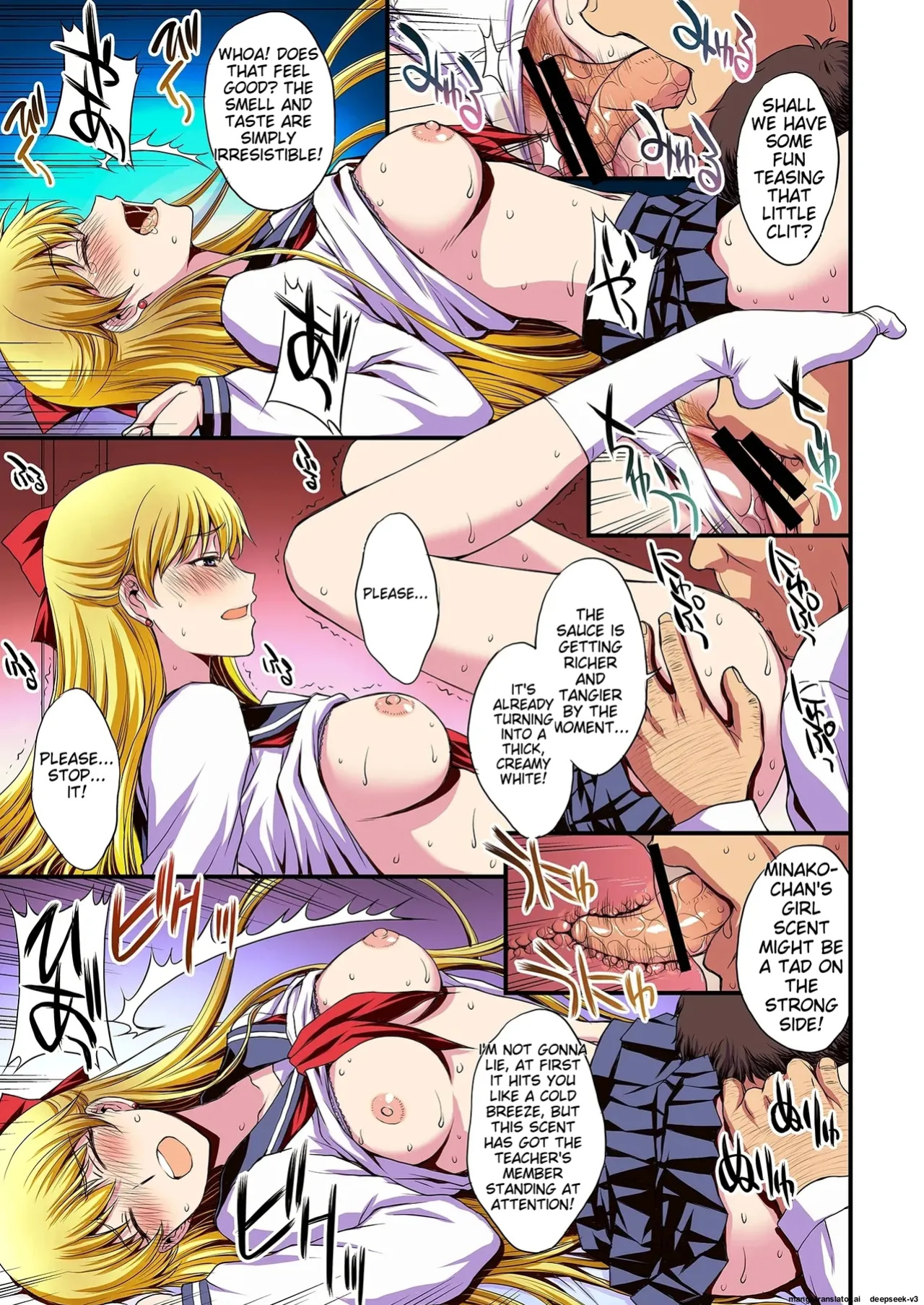 Ninshin shi chatta… dare ka「tasukete」. | I'm pregnant... someone "help" me.