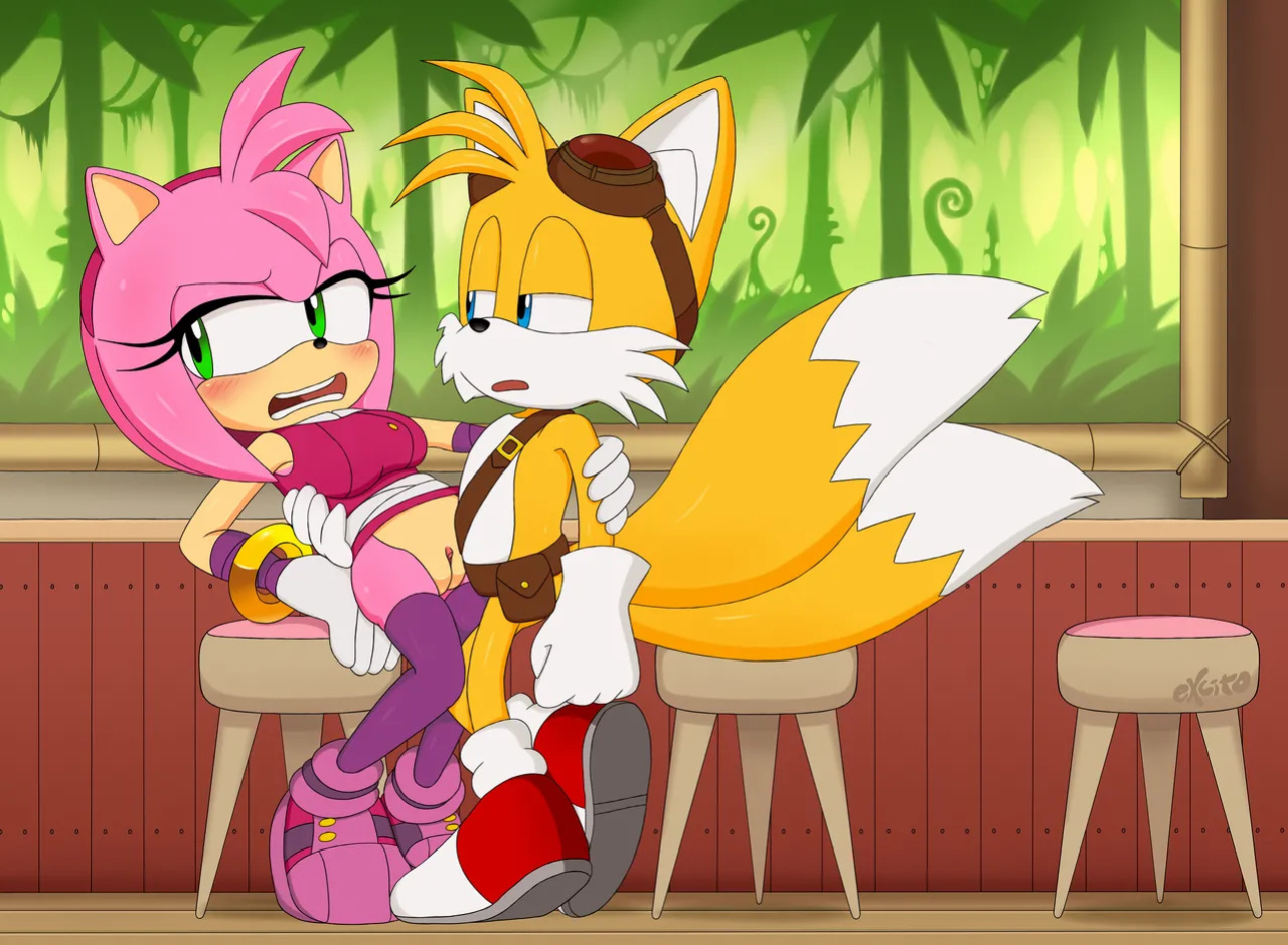 [Excito] Amy Nailed in the Kitchen (Sonic the Hedgehog)