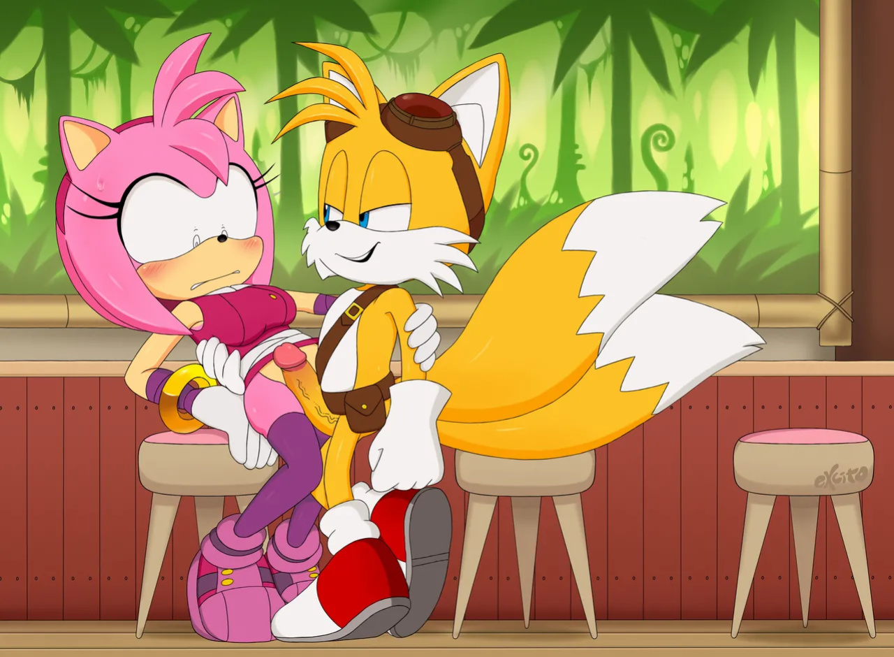 [Excito] Amy Nailed in the Kitchen (Sonic the Hedgehog)