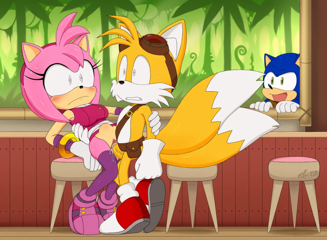 [Excito] Amy Nailed in the Kitchen (Sonic the Hedgehog)