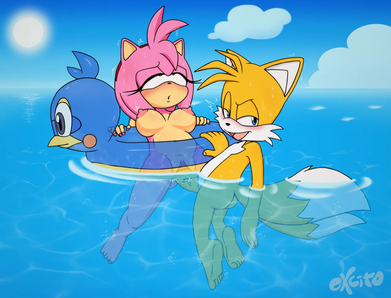 [Excito] Amys Beachside Mischief (Sonic the Hedgehog)