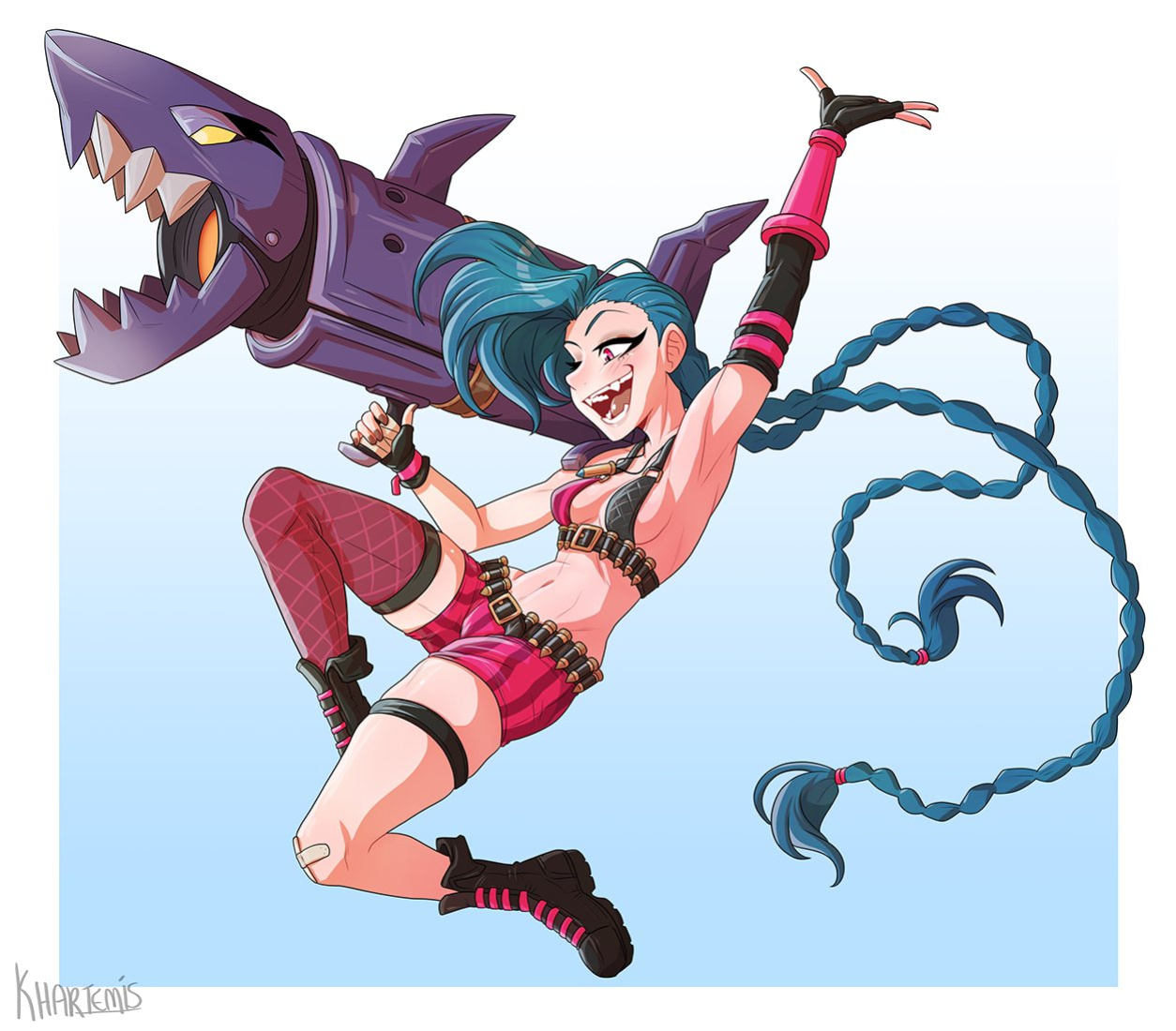 [Khartemis] Sisters: Jinx & Vi (League of Legends)