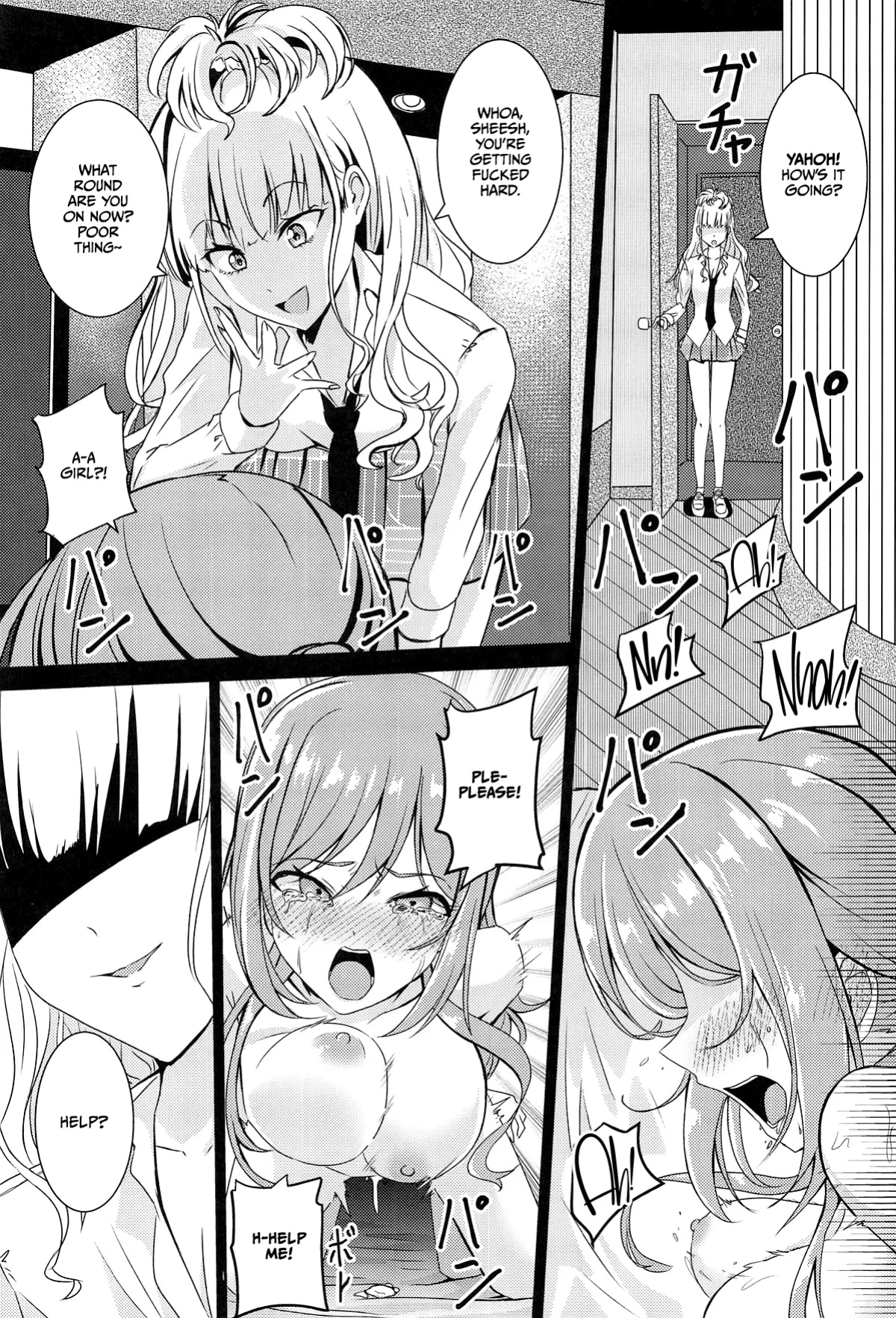 (C105) [Toumeiryuu no Margaret (Momoisaki Hayato)] Himesaki Rinami Yuukai Ryoujoku (Gakuen IDOLM@STER) [CulturedCommissions]
