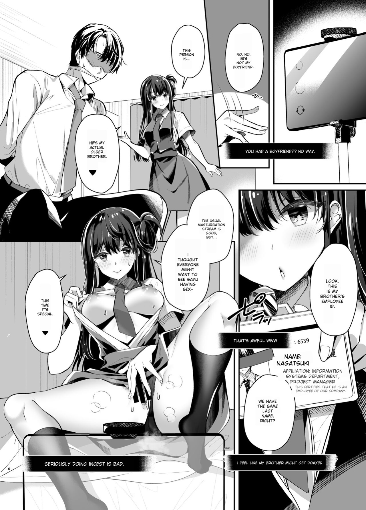 [Junginboshi (Takashina Asahi)] Bitch na Koakuma Sayuki-chan Kinshin Soukan Namahaishin [Torii Image Translator]