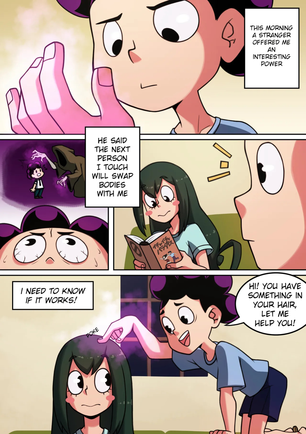 [TSFSingularity (Tobias Wheller)] Mineta's Lucky Break! (Boku no Hero Academia)