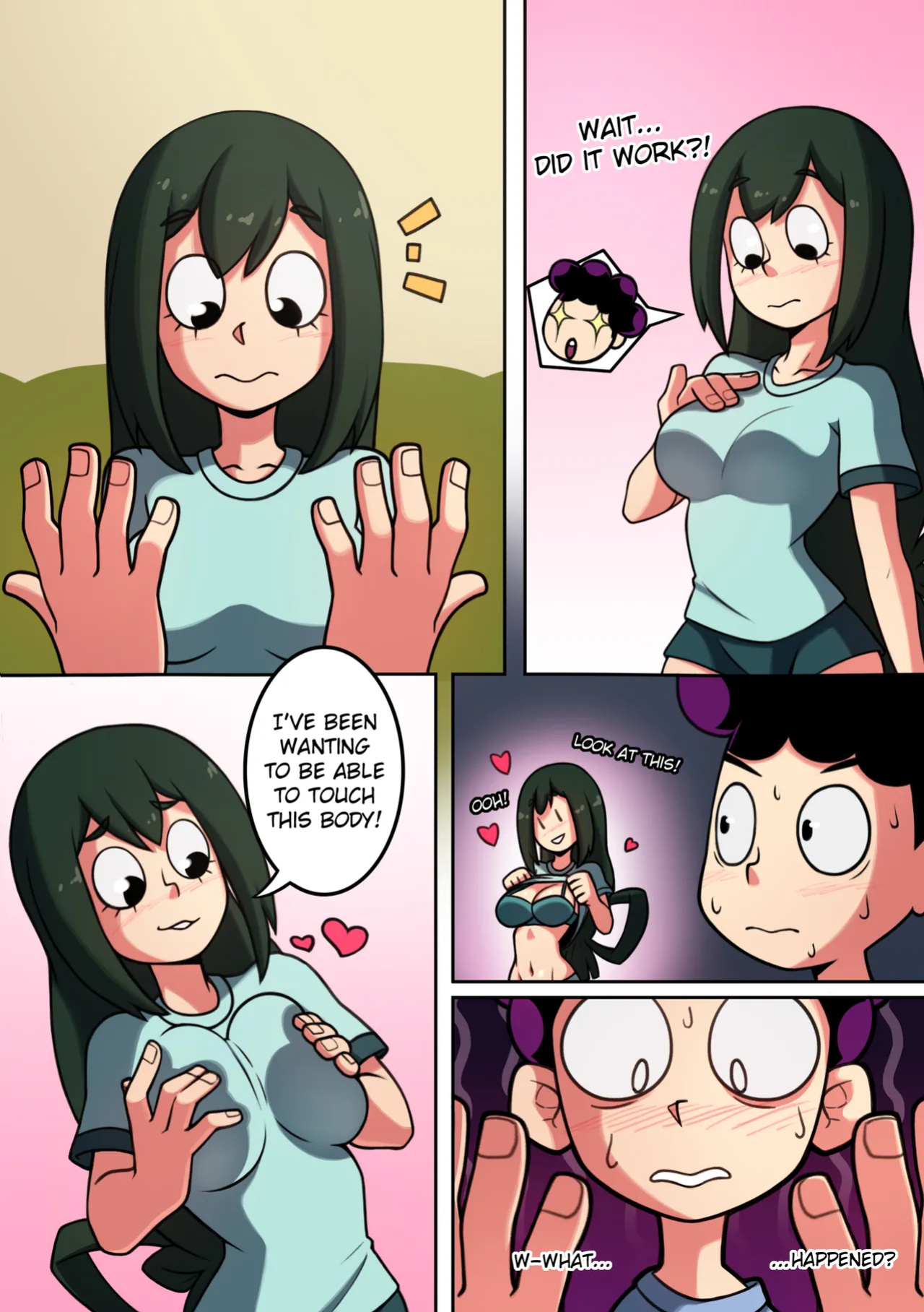 [TSFSingularity (Tobias Wheller)] Mineta's Lucky Break! (Boku no Hero Academia)