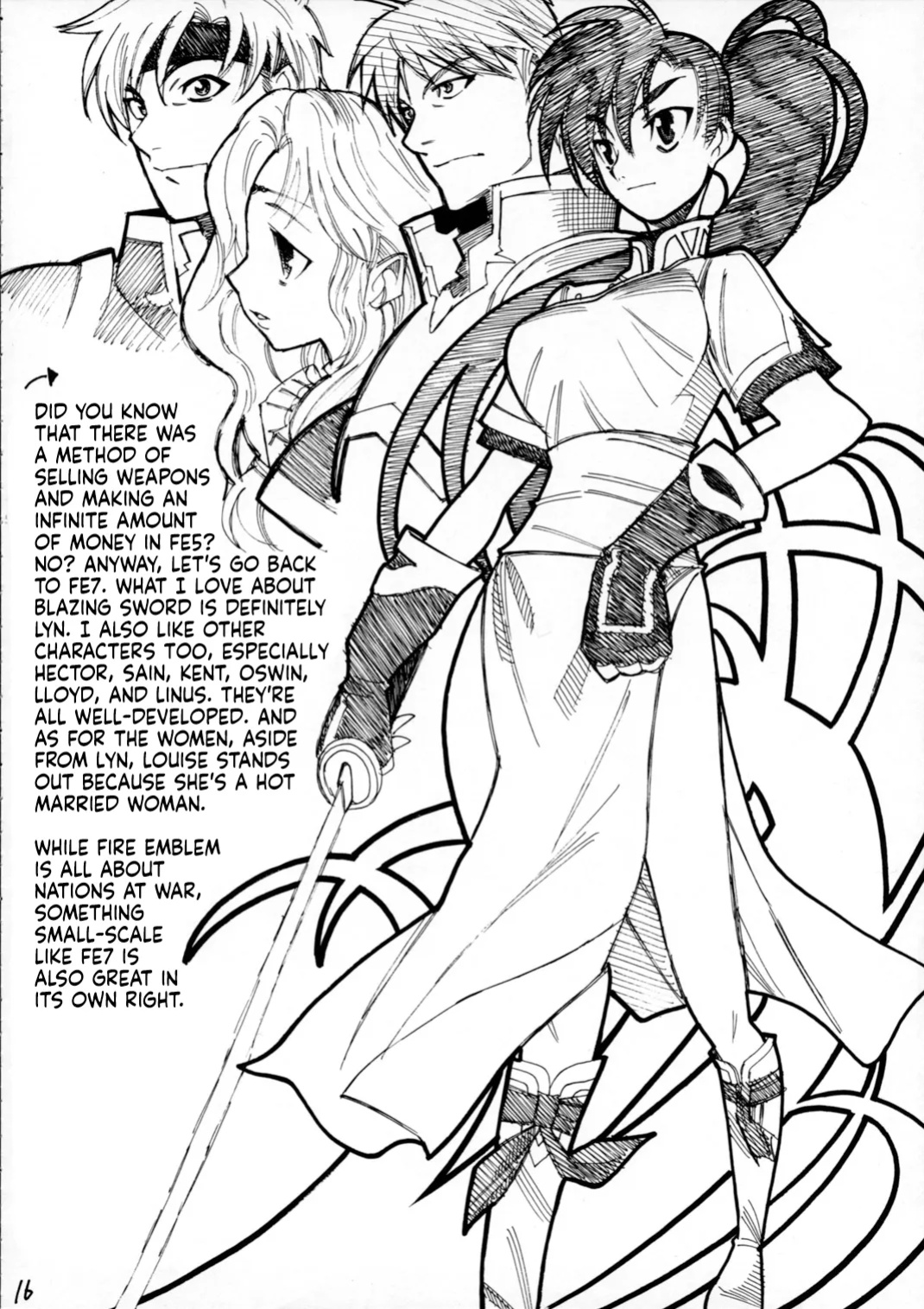 (C68) [GUY-YA (Yamada Shuutarou)] RETSU -THE SWORD OF FLAME- (Fire Emblem: The Blazing Blade)